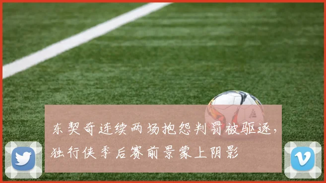东契奇连续两场抱怨判罚被驱逐,独行侠季后赛前景蒙上阴影